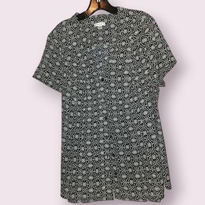 XL Croft & Barrow button down pleated blouse